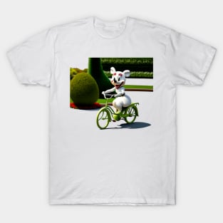 Hamster on bicycle T-Shirt